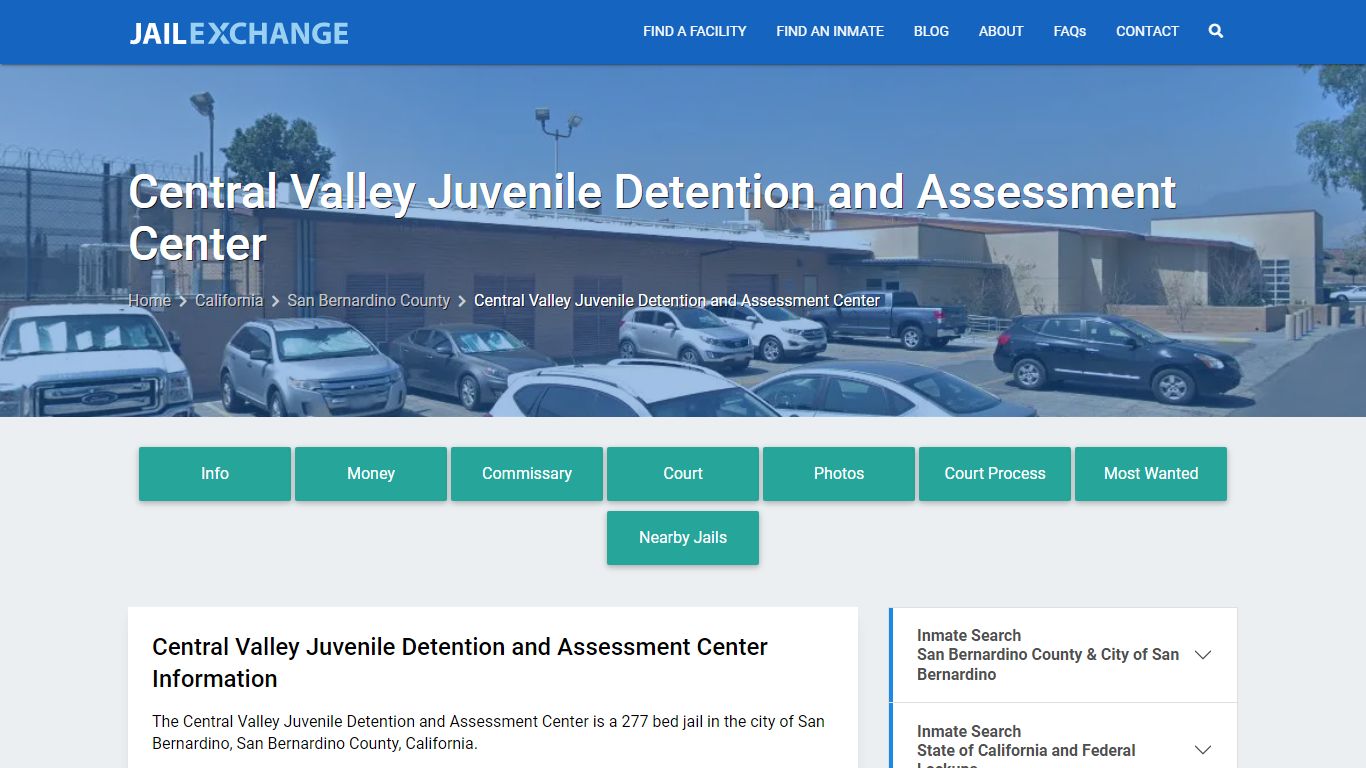 Central Valley Juvenile Detention and Assessment Center - Jail Exchange